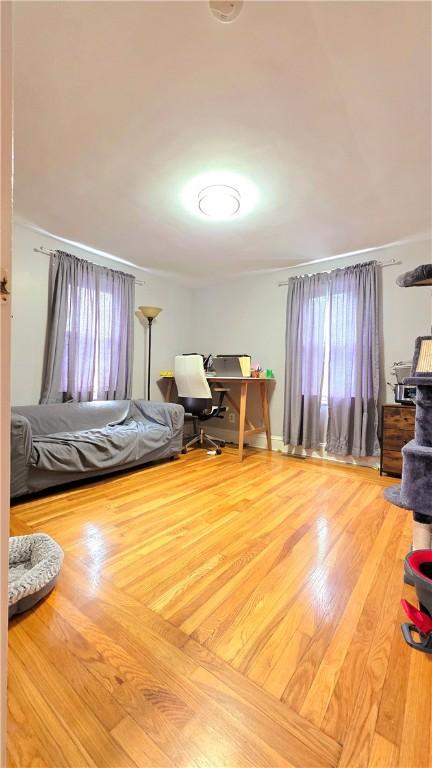 61 Terrace Ave, Pawtucket, RI 02860 - bedroom with wood finished floors