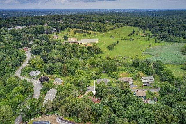 4 Wilbur Rd, Lincoln, RI 02865 - aerial view of property and surrounding area with a forest