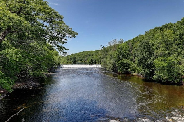 2 School St Unit 334, Lincoln, RI 02802 - water view featuring a heavily wooded area