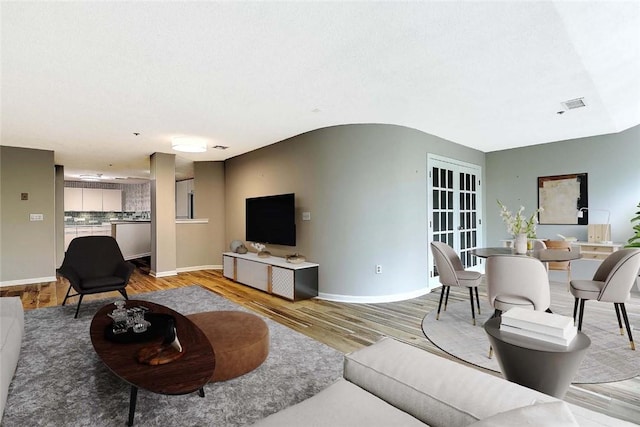 2 School St Unit 334, Lincoln, RI 02802 - living area featuring light wood-style floors