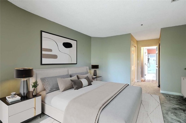 2 School St Unit 334, Lincoln, RI 02802 - bedroom featuring light carpet and baseboards