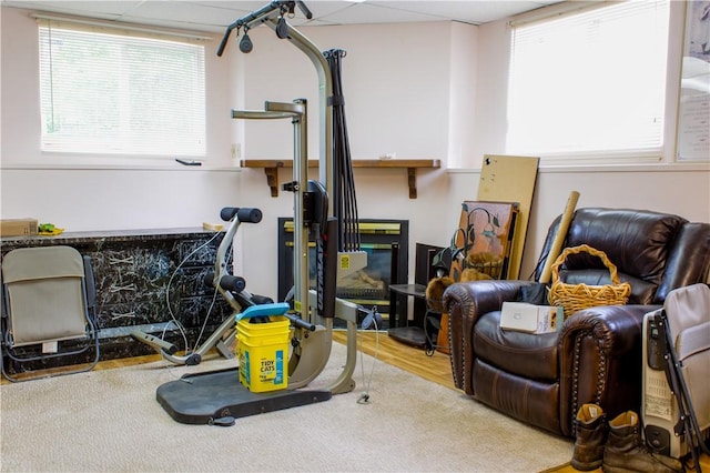 14 Drawbridge Dr, West Warwick, RI 02893 - living area with wood finished floors