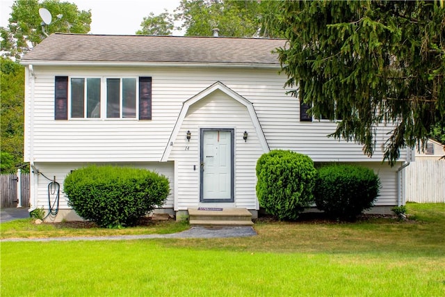 14 Drawbridge Dr, West Warwick, RI 02893 - view of split foyer home