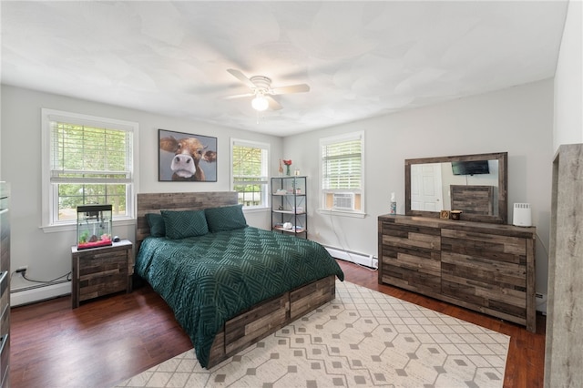 15 Bestwick Trl, Coventry, RI 02816 - bedroom with multiple windows, baseboard heating, and wood finished floors