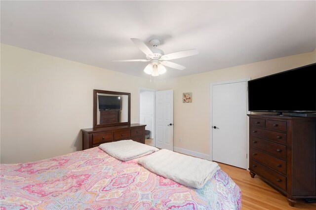 15 Bestwick Trl, Coventry, RI 02816 - bedroom featuring light wood-style floors and ceiling fan