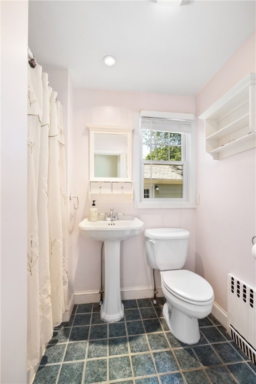 36 Kay Blvd, Newport, RI 02840 - bathroom with radiator and toilet