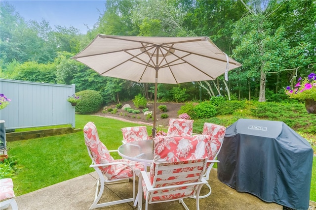 125 Smith Ave Unit 4C, Smithfield, RI 02828 - view of patio / terrace featuring area for grilling and outdoor dining space