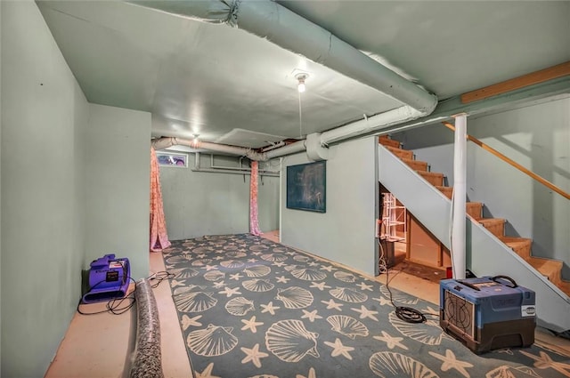 146 Balsam Rd, South Kingstown, RI 02879 - finished basement with stairway