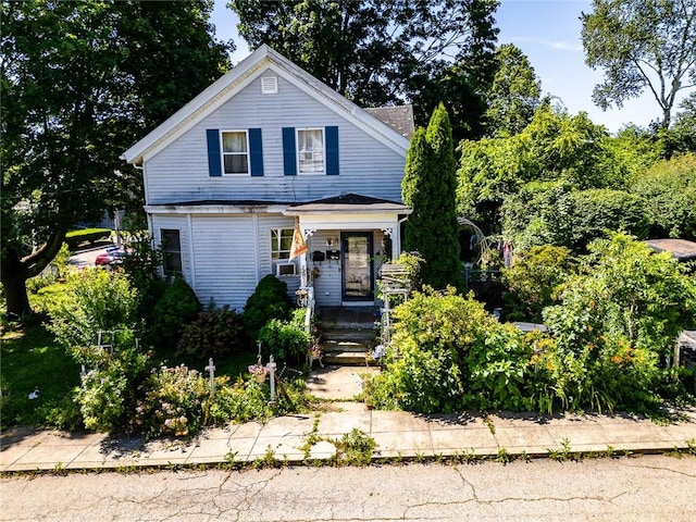 36 Gardner Ave, West Warwick, RI 02893 - view of front of home featuring covered porch