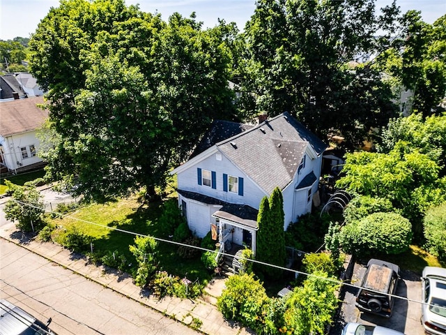 36 Gardner Ave, West Warwick, RI 02893 - view from above of property