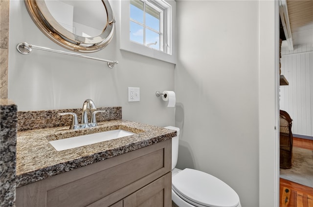 1 Barney Ave, South Kingstown, RI 02879 - half bath featuring toilet and vanity
