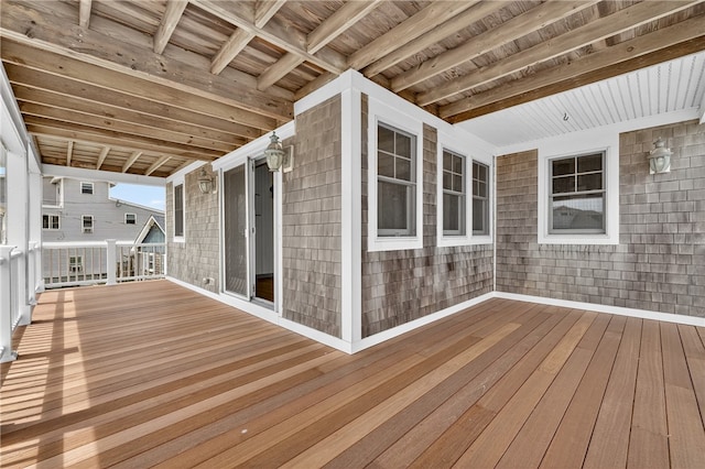1 Barney Ave, South Kingstown, RI 02879 - view of deck
