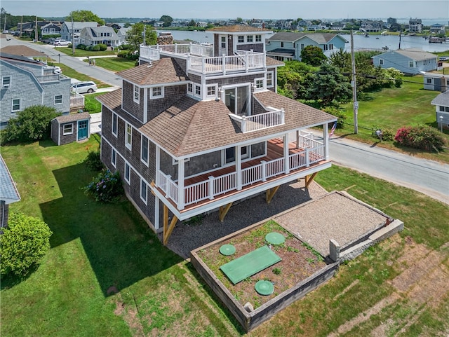 1 Barney Ave, South Kingstown, RI 02879 - aerial view of residential area