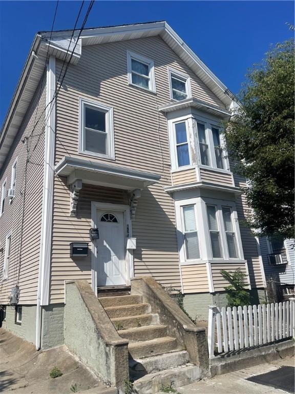 195 Bellevue Ave, Providence, RI 02907 - view of front of house with entry steps