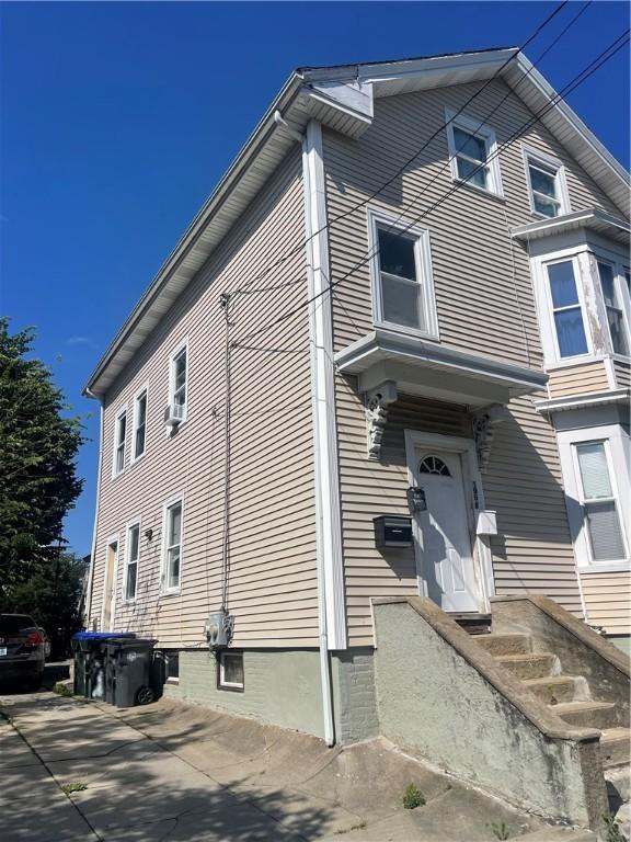195 Bellevue Ave, Providence, RI 02907 - view of front of property featuring entry steps