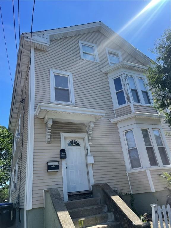 195 Bellevue Ave, Providence, RI 02907 - view of front of property featuring entry steps