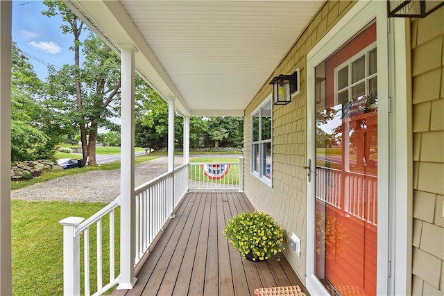 107 Pottersville Rd, Little Compton, RI 02837 - view of porch