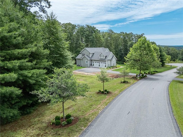 64 Knight View Dr, West Greenwich, RI 02817 - aerial view of property and surrounding area with a forest