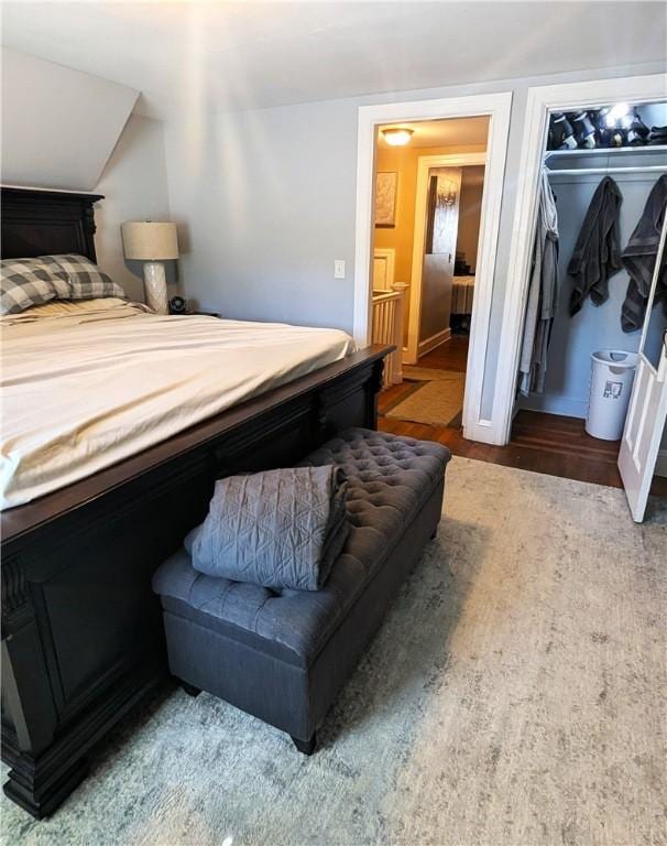 125 Roger Williams, East Providence, RI 02916 - bedroom with wood finished floors and a closet