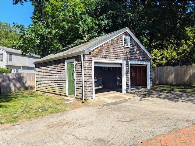 125 Roger Williams, East Providence, RI 02916 - view of detached garage