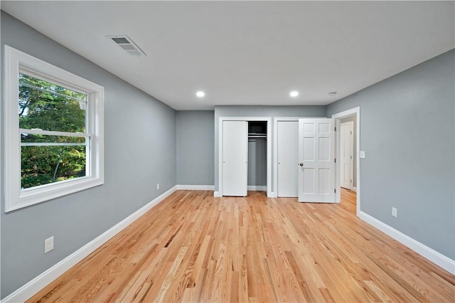 12 Leddy Rd, Cumberland, RI 02864 - unfurnished bedroom featuring light wood-style flooring and recessed lighting