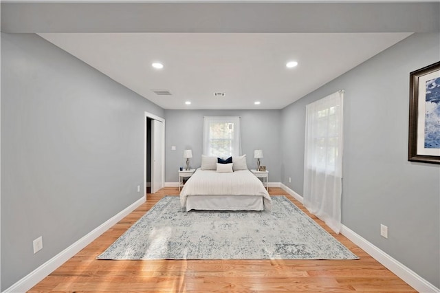 12 Leddy Rd, Cumberland, RI 02864 - bedroom with light wood-style floors and recessed lighting