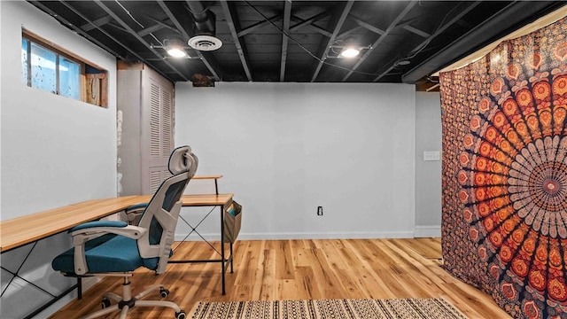 74 Algonquin Rd, East Providence, RI 02916 - office featuring wood finished floors and baseboards