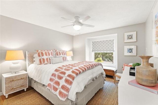 33 Arbor Dr Unit 27, Providence, RI 02908 - bedroom featuring wood finished floors and a ceiling fan
