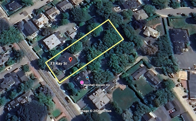 33 Kay St, Newport, RI 02840 - map / location featuring property boundaries highlighted
