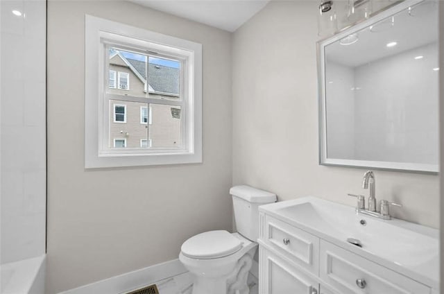 129 Stanwood St, Providence, RI 02907 - full bathroom featuring vanity and marble look tiles