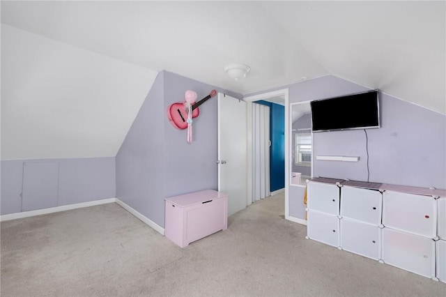 40 W Cole St, Pawtucket, RI 02861 - bonus room featuring vaulted ceiling and light carpet