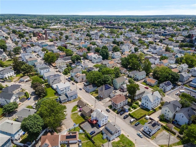 40 W Cole St, Pawtucket, RI 02861 - aerial perspective of suburban area