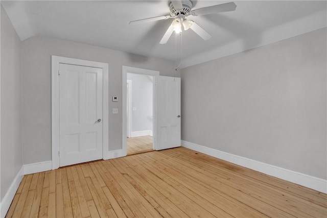 199 Linwood Ave, Providence, RI 02907 - unfurnished bedroom featuring hardwood / wood-style flooring and a ceiling fan