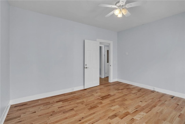 199 Linwood Ave, Providence, RI 02907 - empty room featuring light wood-type flooring and ceiling fan