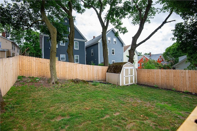 9 Locust St, Providence, RI 02906 - fenced backyard with a storage shed