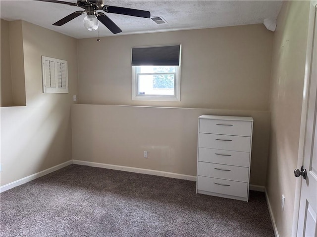 27 Brook St, West Warwick, RI 02893 - unfurnished bedroom featuring dark colored carpet and a ceiling fan