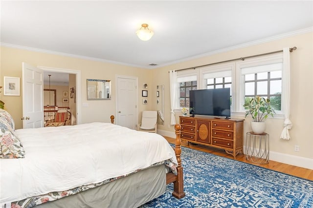 15 Courageous Cir, Bristol, RI 02809 - bedroom with ornamental molding and wood finished floors