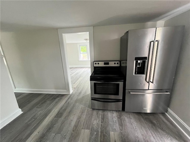 22 Agnes St, West Warwick, RI 02893 - kitchen featuring stainless steel appliances and wood finished floors