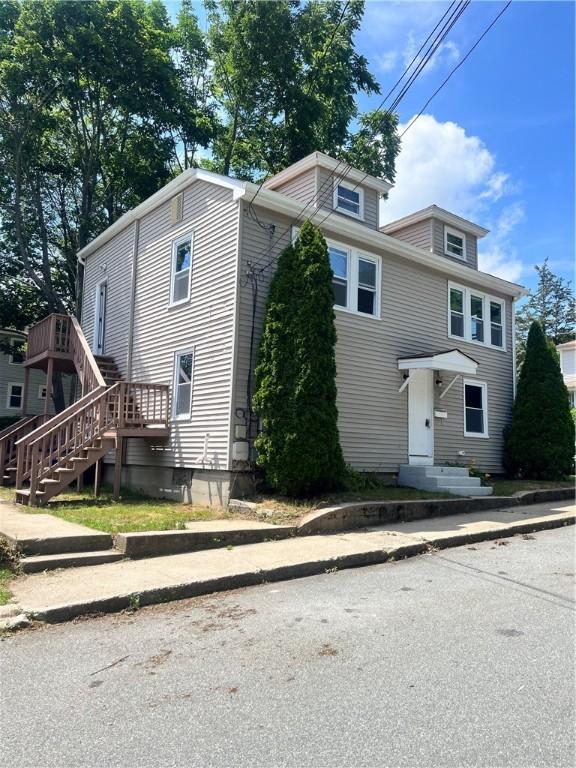 22 Agnes St, West Warwick, RI 02893 - view of front of home