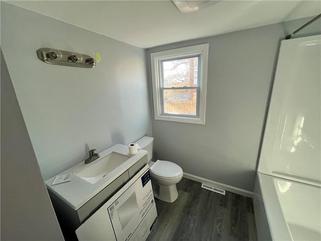 22 Agnes St, West Warwick, RI 02893 - bathroom featuring wood finished floors, vanity, and a shower