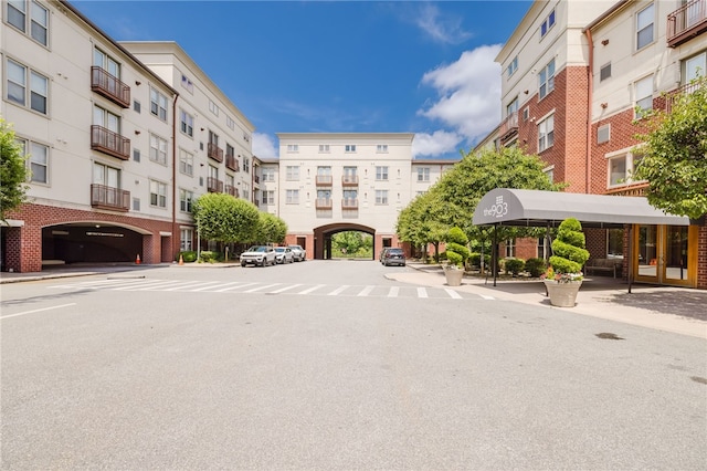 1000 Providence Pl Unit 467, Providence, RI 02903 - view of asphalt street with sidewalks and curbs