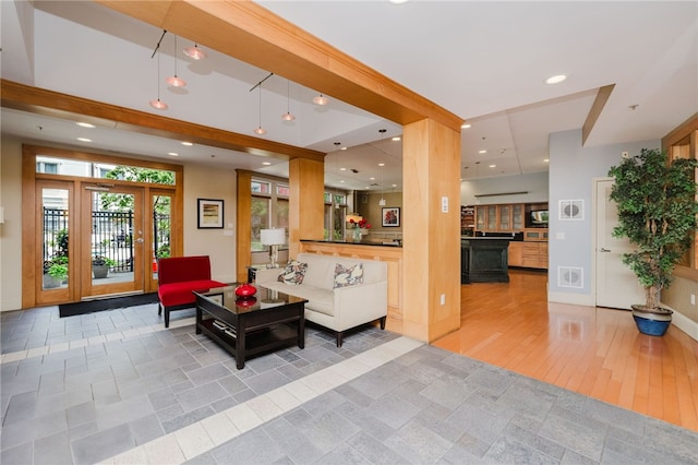 1000 Providence Pl Unit 467, Providence, RI 02903 - lobby with recessed lighting