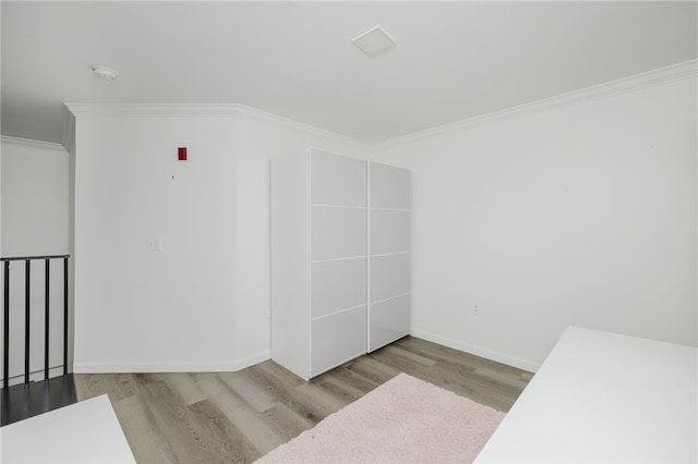 1000 Providence Pl Unit 467, Providence, RI 02903 - unfurnished room with crown molding and wood finished floors