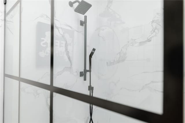 1000 Providence Pl Unit 467, Providence, RI 02903 - detailed view of a marble finish shower