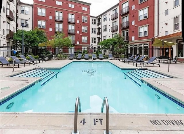 1000 Providence Pl Unit 467, Providence, RI 02903 - community pool featuring a patio area