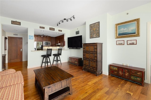 1 W Exchange St Unit 2802, Providence, RI 02903 - living room with wood finished floors