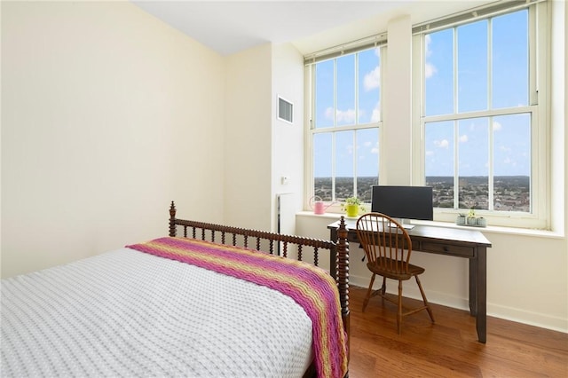 1 W Exchange St Unit 2802, Providence, RI 02903 - bedroom featuring wood finished floors and baseboards