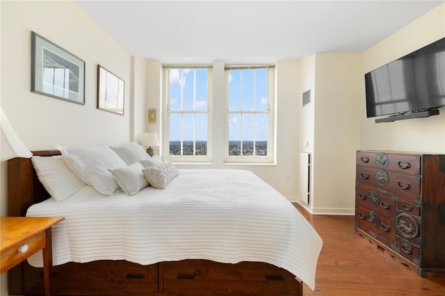 1 W Exchange St Unit 2802, Providence, RI 02903 - bedroom featuring wood finished floors and baseboards