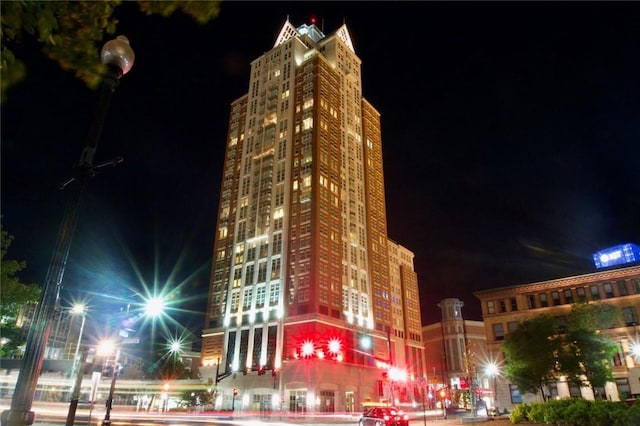 1 W Exchange St Unit 2802, Providence, RI 02903 - view of property at night