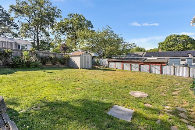 62 Pembroke Ln, Coventry, RI 02816 - fenced backyard with a storage shed